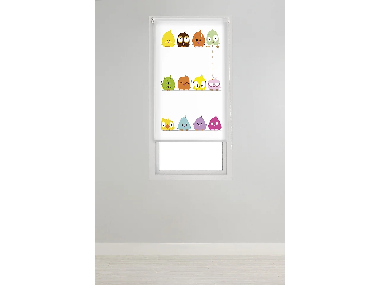 ESTORALIS | Estores Personalizados Easyfix INFANTILES | 75 x 150 cm (Ancho por Alto) Tamaño de Tela 72 x 150 cm | Modelo I-3044 Color Unico