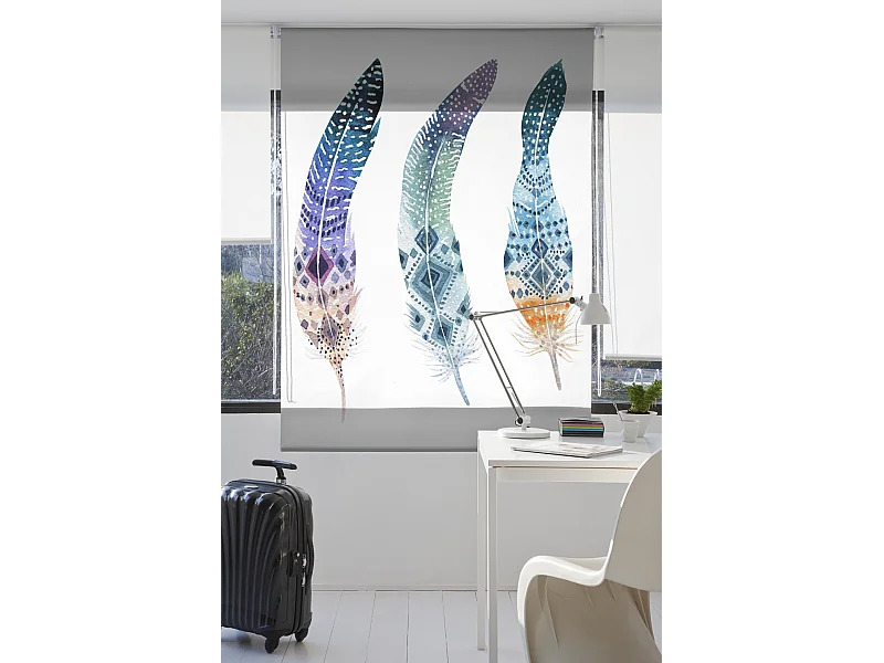 ESTORALIS | Estores Personalizados ANIMALES | 110 x 255 cm (Ancho por Alto) Tamaño de Tela 107 x 250 cm | Modelo A-164 Color Unico