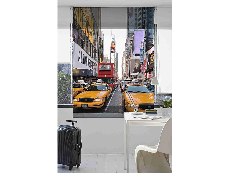 ESTORALIS | Estores Personalizados URBAN | 150 x 180 cm (Ancho por Alto) Tamaño de Tela 147 x 175 cm | Modelo U-1019 Color Unico