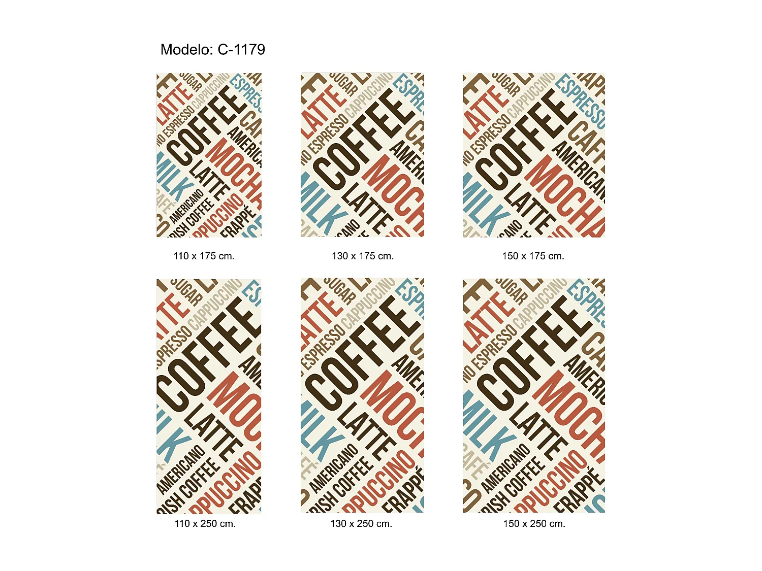 ESTORALIS | Estores Personalizados de COCINA | 110 x 180 cm (Ancho por Alto) Tamaño de Tela 107 x 175 cm | Modelo C-1179 Color Unico