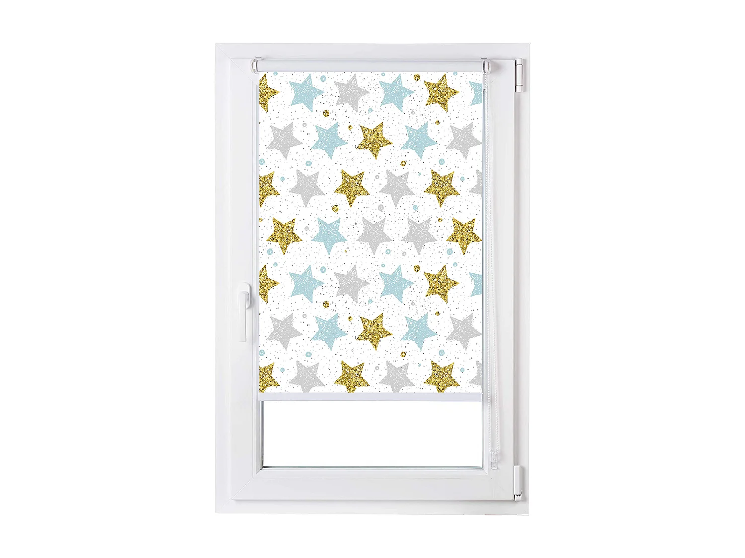 ESTORALIS | Estores Personalizados Easyfix INFANTILES | 80 x 150 cm (Ancho por Alto) Tamaño de Tela 77 x 150 cm | Modelo I-111 Color Unico