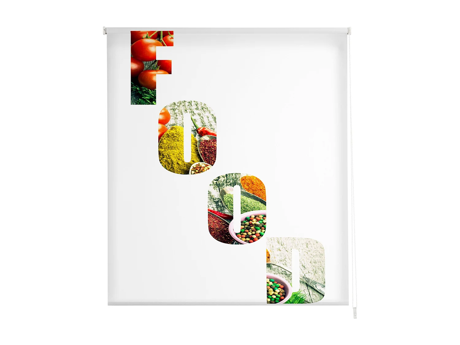 ESTORALIS | Estores Personalizados Easyfix de COCINA | 85 x 150 cm (Ancho por Alto) Tamaño de Tela 82 x 150 cm | Modelo C-1214 Color Unico