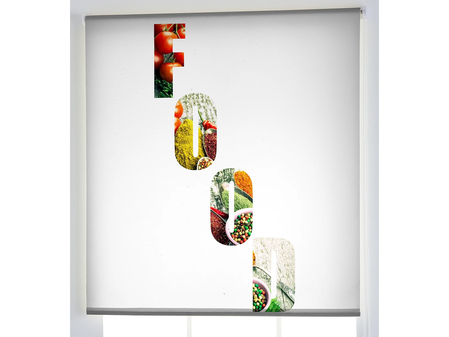 ESTORALIS | Estores Personalizados Easyfix de COCINA | 85 x 150 cm (Ancho por Alto) Tamaño de Tela 82 x 150 cm | Modelo C-1214 Color Unico