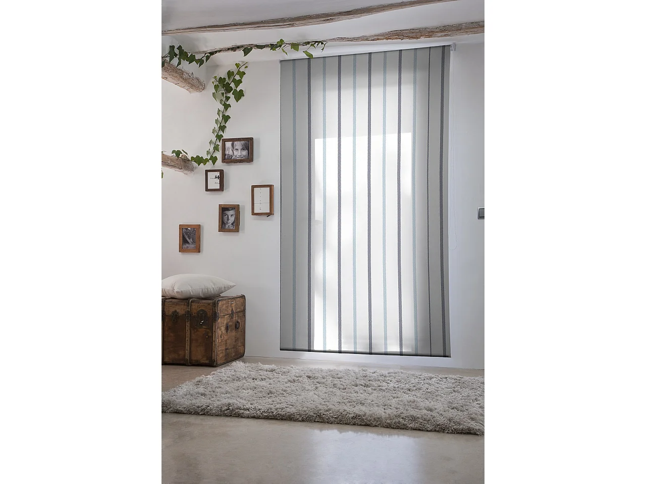 ESTORALIS | Estores Personalizados TEXTURAS | 150 x 180 cm (Ancho por Alto) Tamaño de Tela 147 x 175 cm | Modelo T-4065 Color Unico