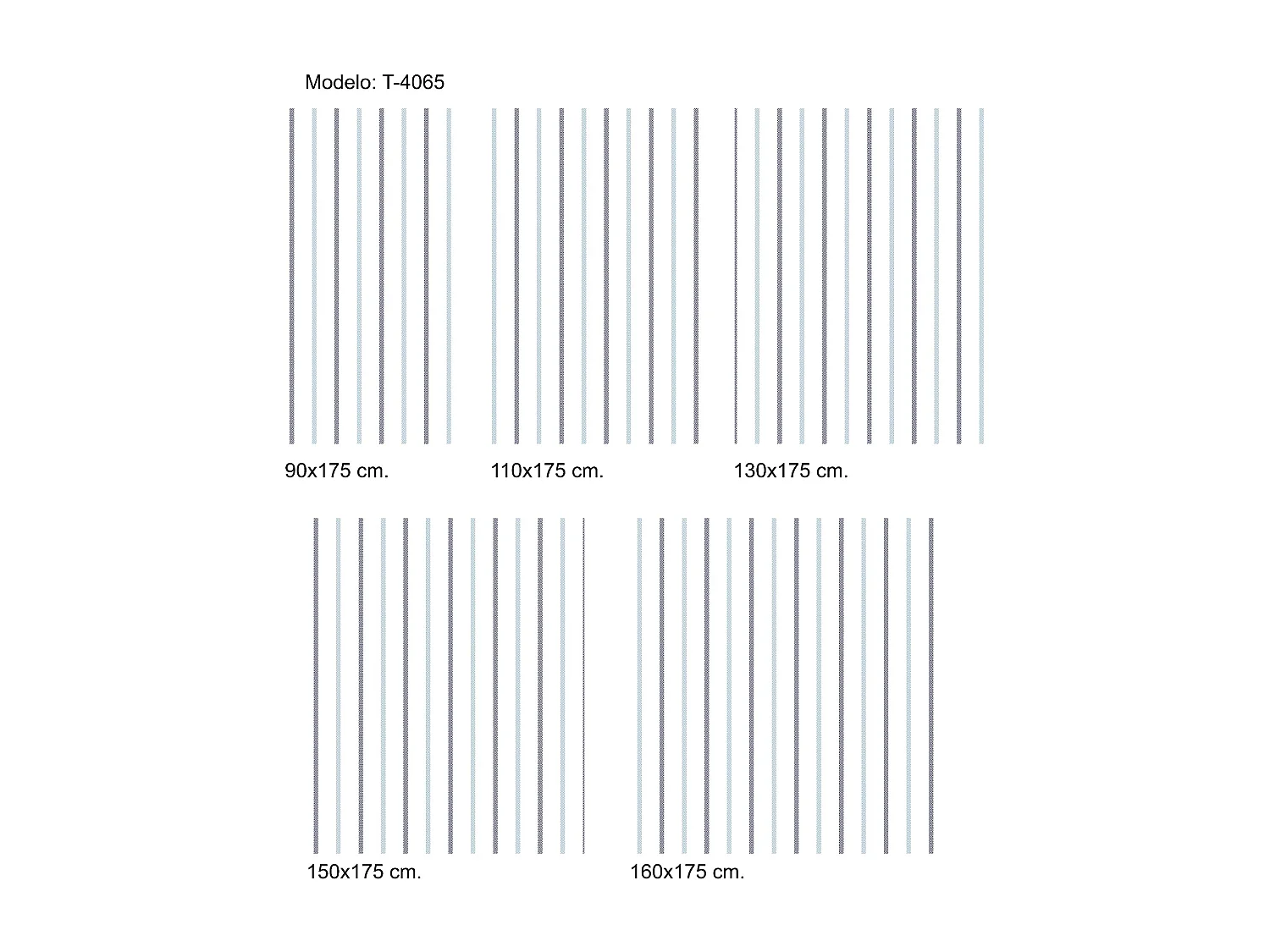 ESTORALIS | Estores Personalizados TEXTURAS | 150 x 180 cm (Ancho por Alto) Tamaño de Tela 147 x 175 cm | Modelo T-4065 Color Unico