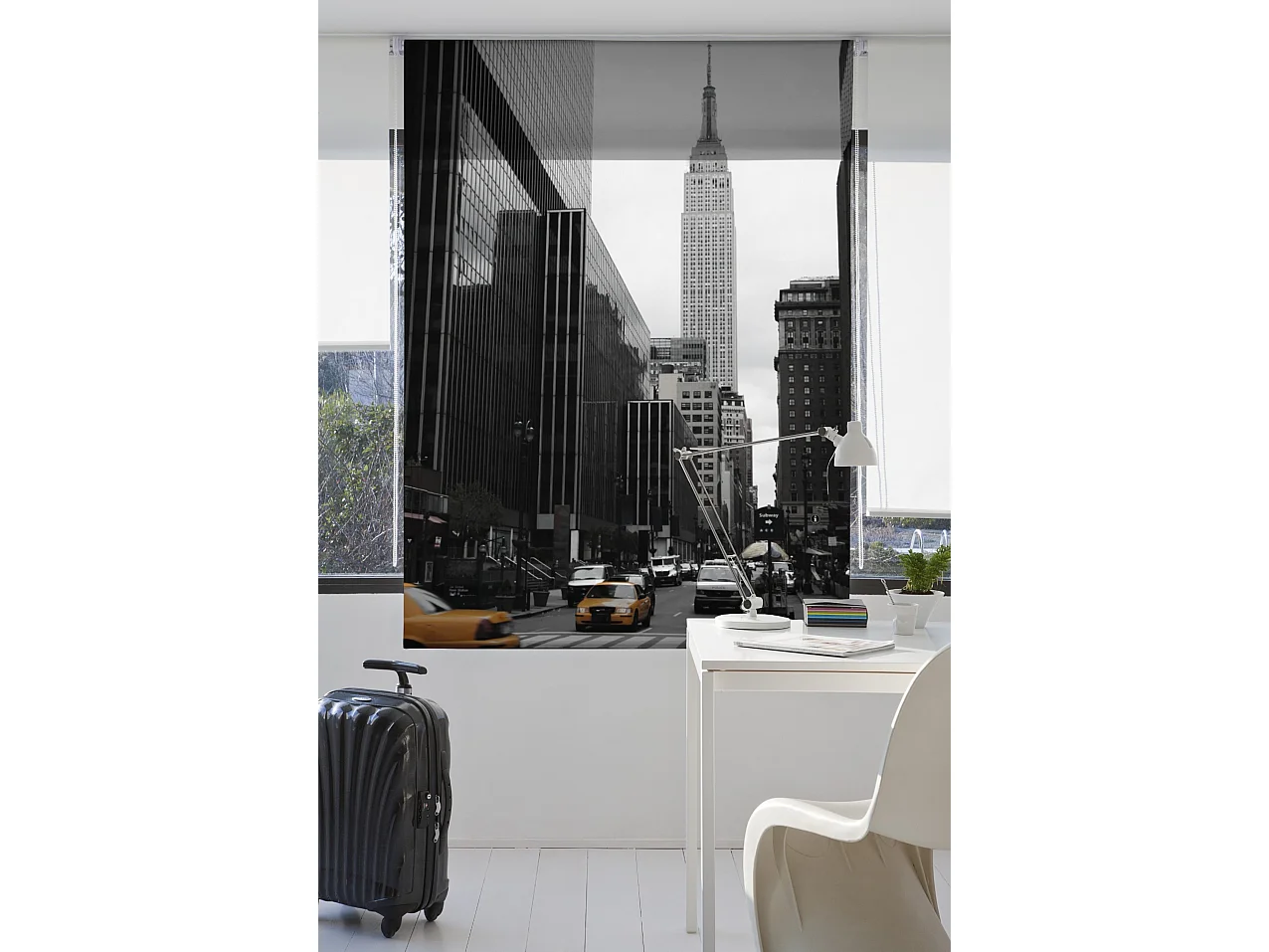 ESTORALIS | Estores Personalizados URBAN | 150 x 180 cm (Ancho por Alto) Tamaño de Tela 147 x 175 cm | Modelo U-502 Color Unico