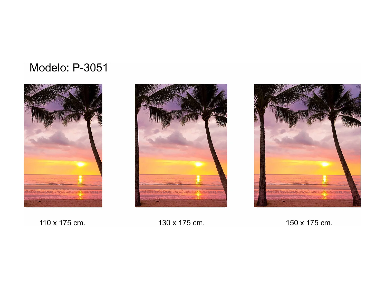 ESTORALIS | Estores Personalizados PAISAJES | 150 x 180 cm (Ancho por Alto) Tamaño de Tela 147 x 175 cm | Modelo P-3051 Color Unico