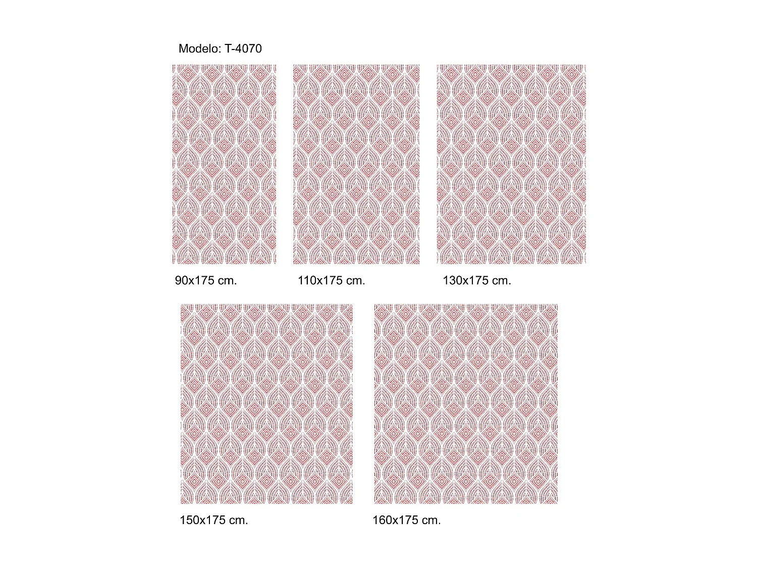 ESTORALIS | Estores Personalizados TEXTURAS | 90 x 180 cm (Ancho por Alto) Tamaño de Tela 87 x 175 cm | Modelo T-4070 Color Unico