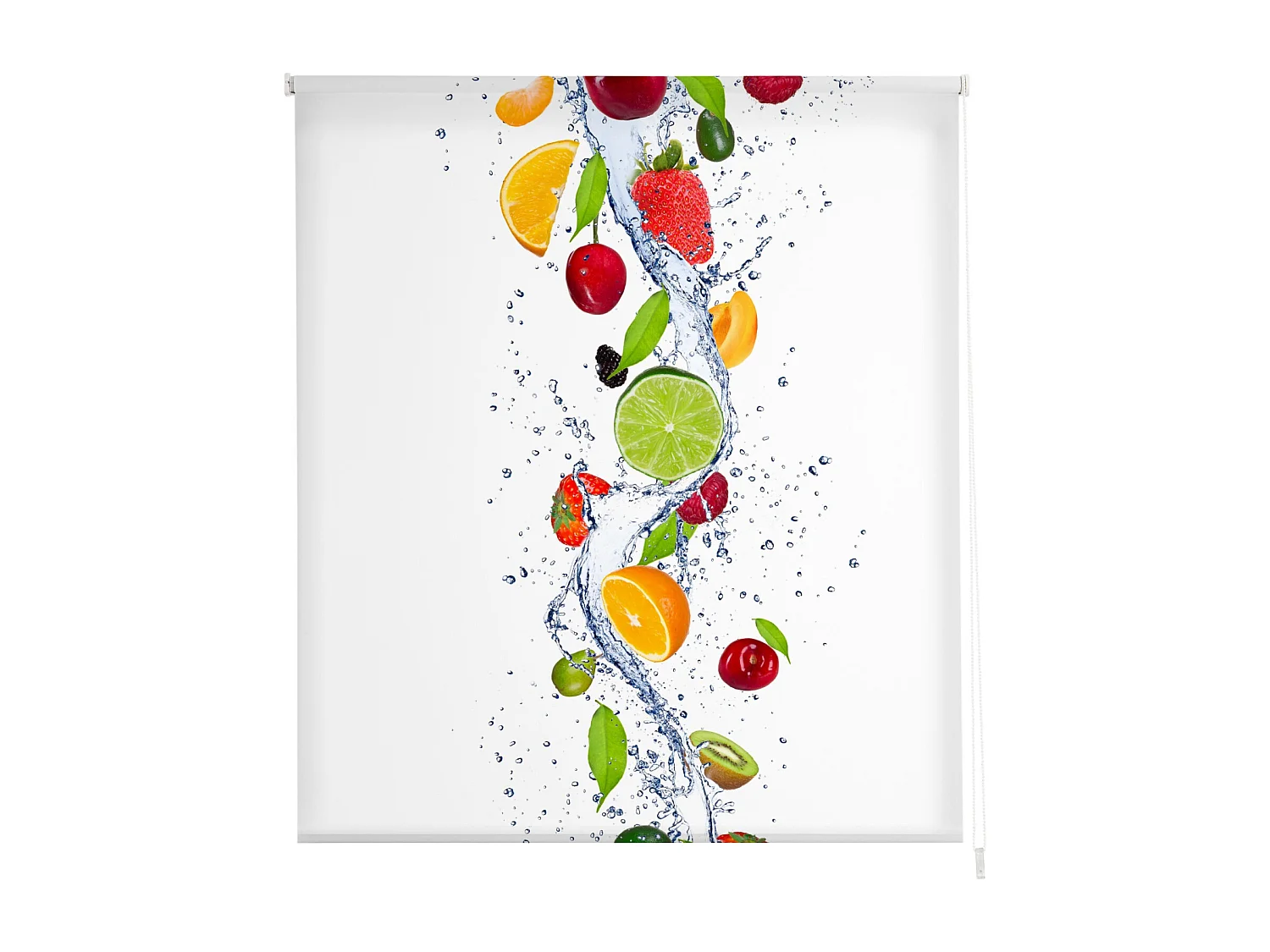 ESTORALIS | Estores Personalizados Easyfix de COCINA | 110 x 150 cm (Ancho por Alto) Tamaño de Tela 107 x 150 cm | Modelo C-1229 Color Unico