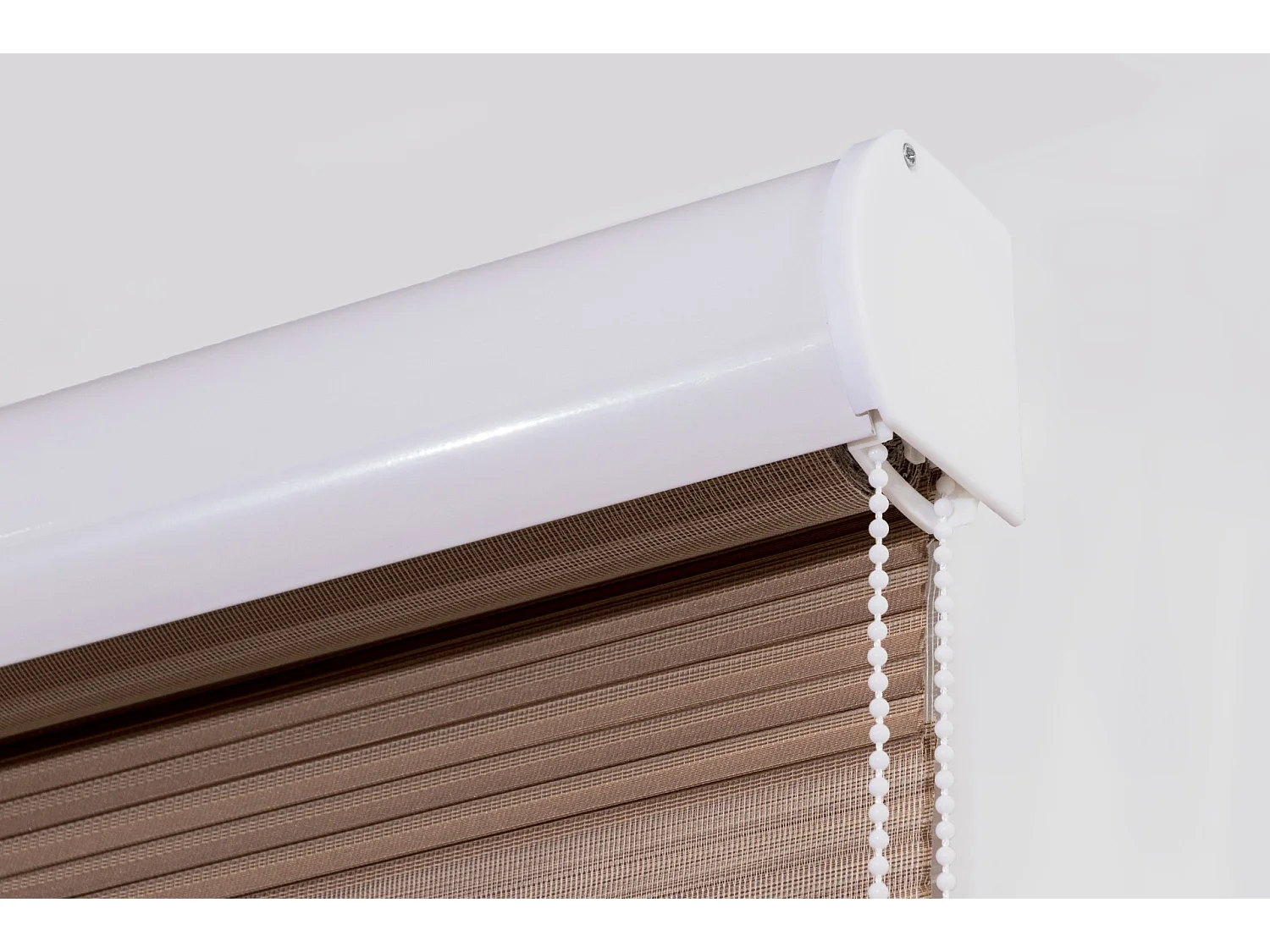 ESTORALIS | Estor Enrollable NOCHE y DIA | 100 x 255 cm (Ancho por Alto) Tamaño de Tela 97 x 250 cm | Modelo SAMWELL Color Tabaco