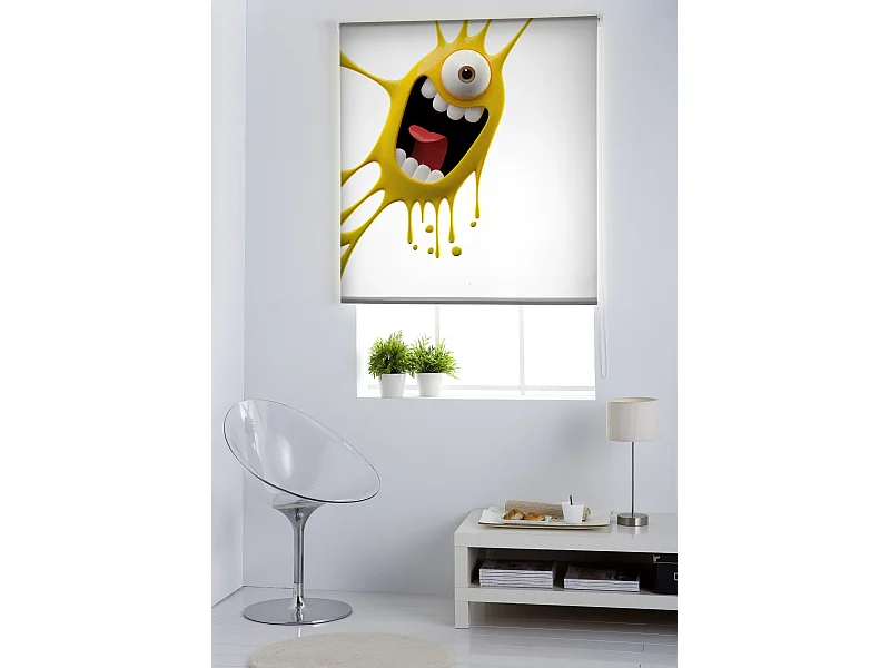 ESTORALIS | Estores Personalizados INFANTILES | 150 x 180 cm (Ancho por Alto) Tamaño de Tela 147 x 175 cm | Modelo I-2065 Color Unico