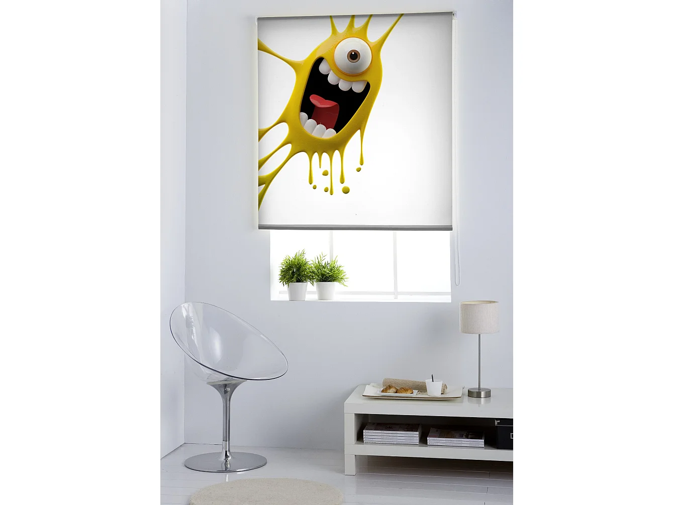 ESTORALIS | Estores Personalizados INFANTILES | 150 x 180 cm (Ancho por Alto) Tamaño de Tela 147 x 175 cm | Modelo I-2065 Color Unico