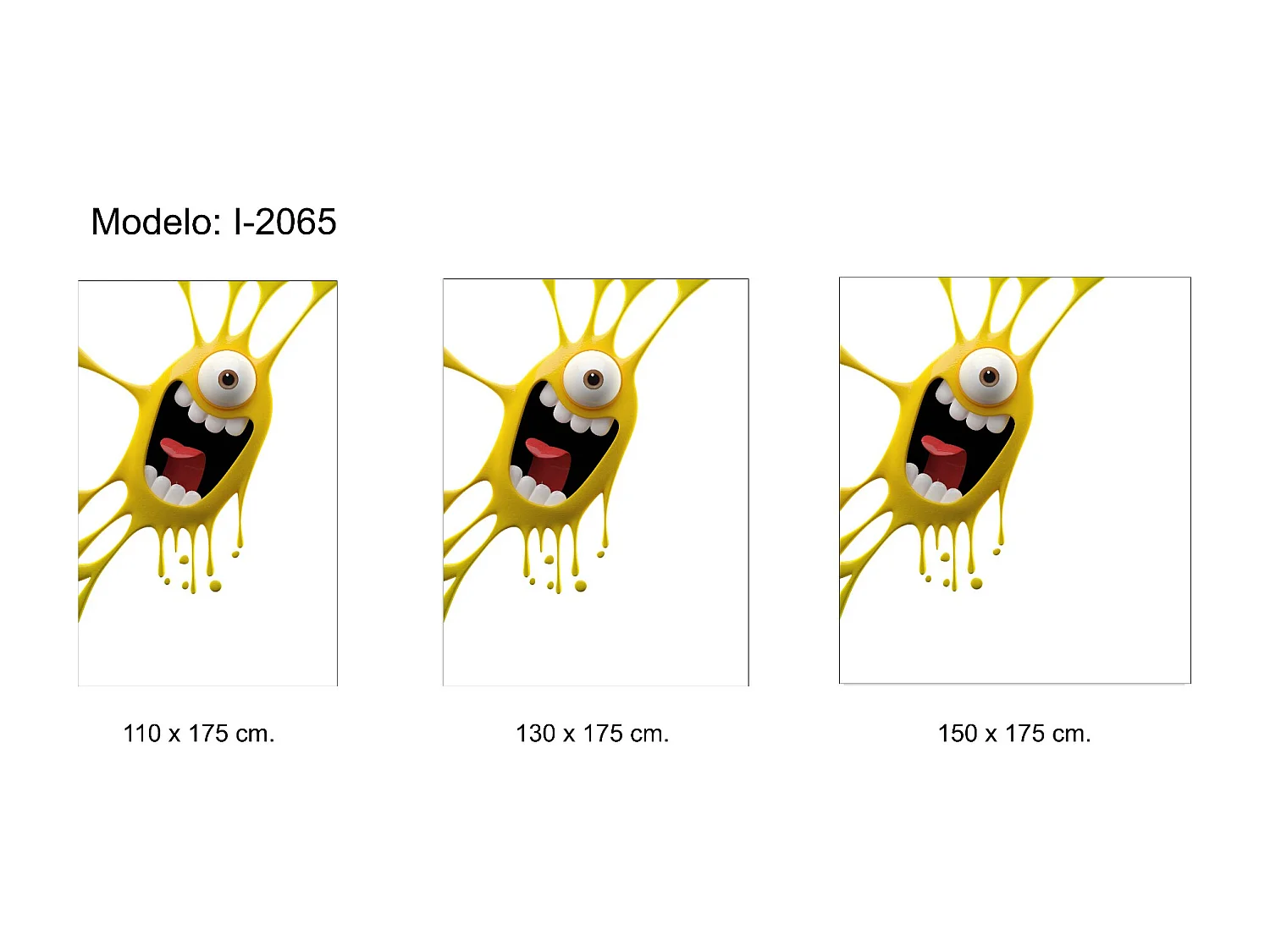 ESTORALIS | Estores Personalizados INFANTILES | 150 x 180 cm (Ancho por Alto) Tamaño de Tela 147 x 175 cm | Modelo I-2065 Color Unico