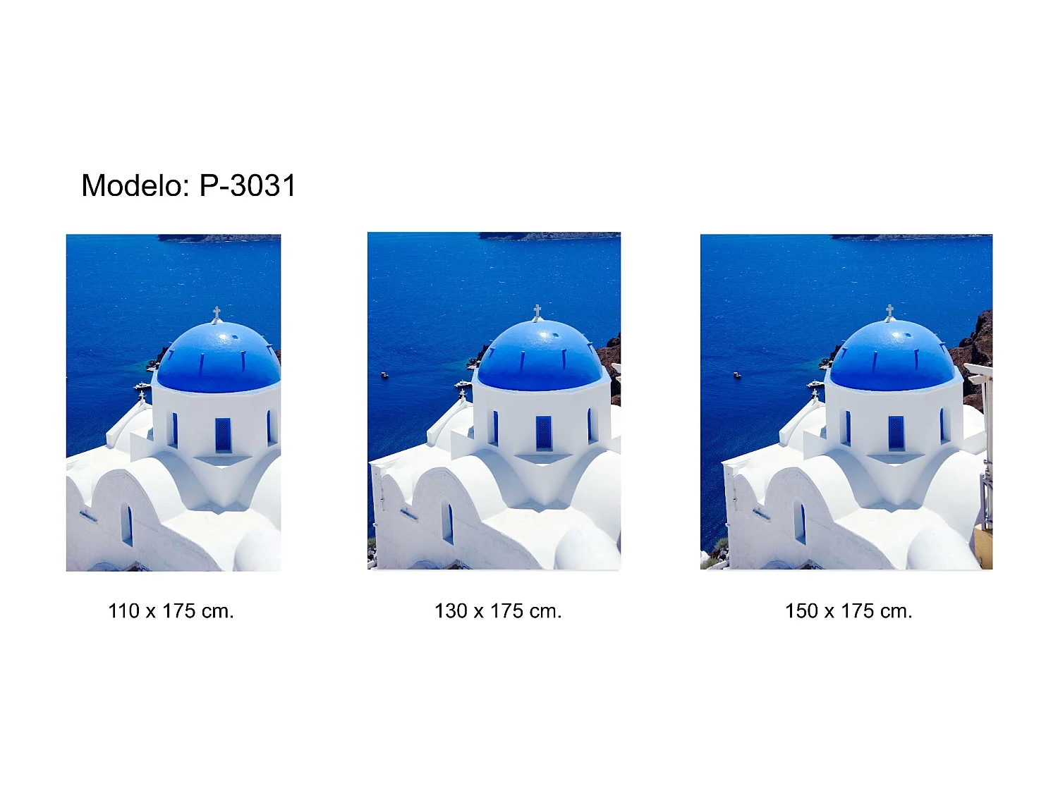 ESTORALIS | Estores Personalizados PAISAJES | 110 x 180 cm (Ancho por Alto) Tamaño de Tela 107 x 175 cm | Modelo P-3031 Color Unico