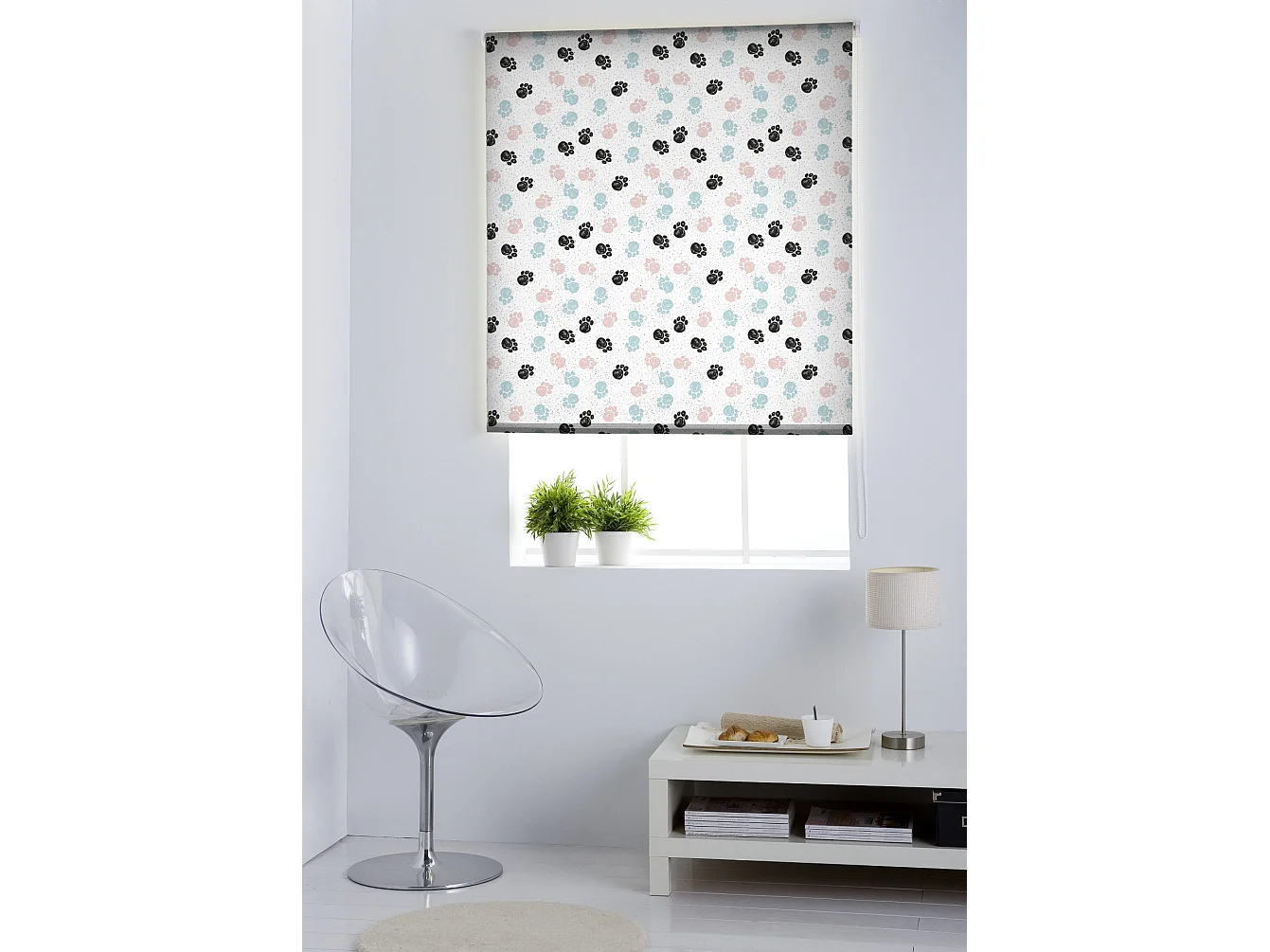 ESTORALIS | Estores Personalizados INFANTILES | 130 x 255 cm (Ancho por Alto) Tamaño de Tela 127 x 250 cm | Modelo I-3207 Color Unico