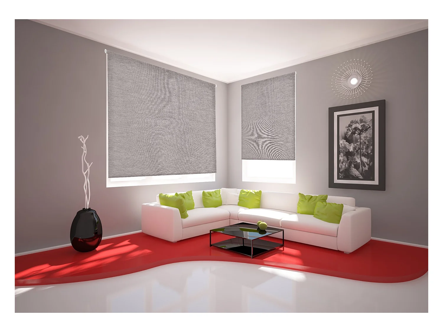 ESTORALIS | Estor Enrollable Translúcido | 90 x 255 cm (Ancho por Alto) Tamaño de Tela 87 x 250 cm | Modelo BRAN Color Tabaco