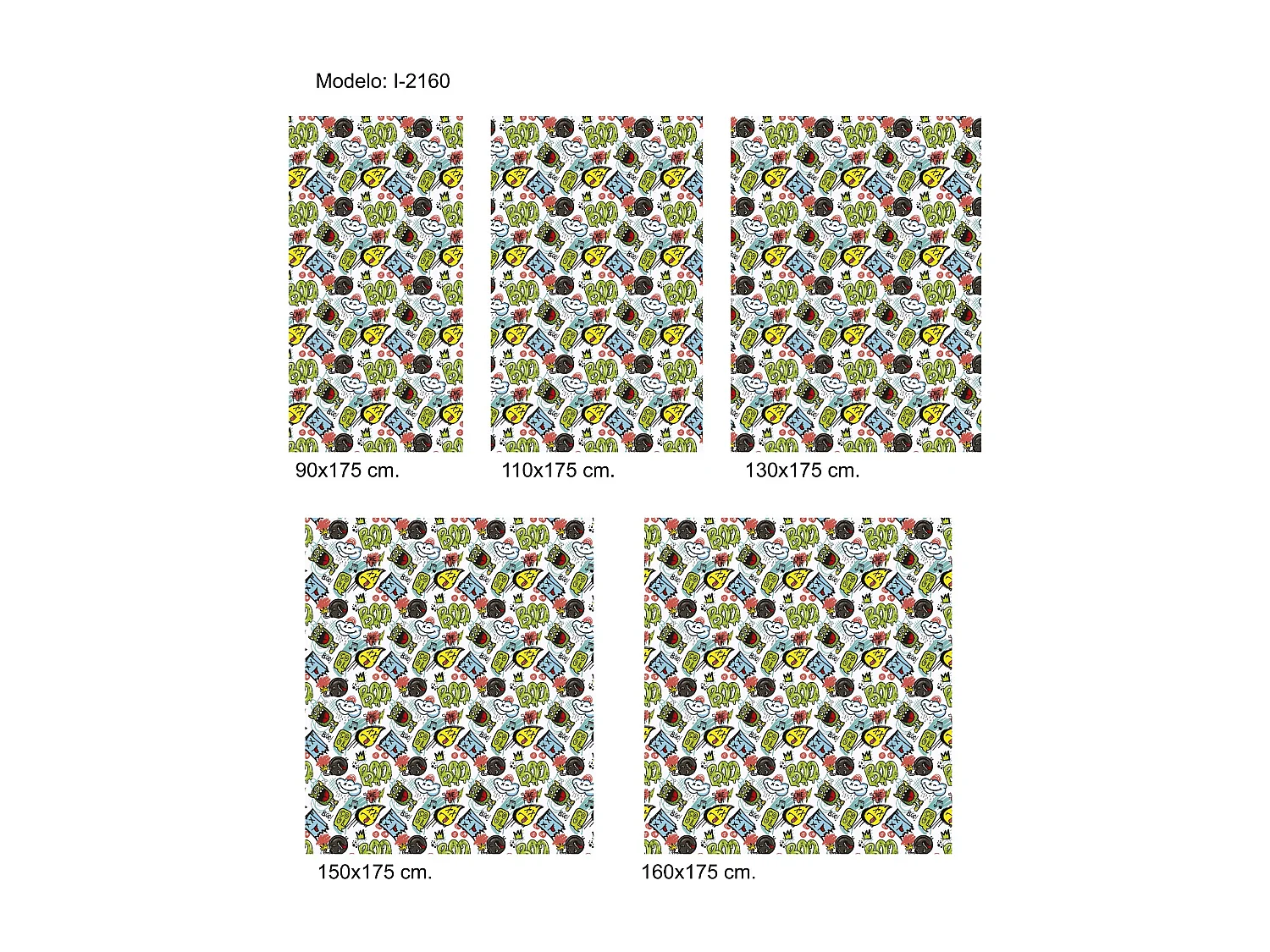 ESTORALIS | Estores Personalizados INFANTILES | 160 x 180 cm (Ancho por Alto) Tamaño de Tela 157 x 175 cm | Modelo I-2160 Color Unico