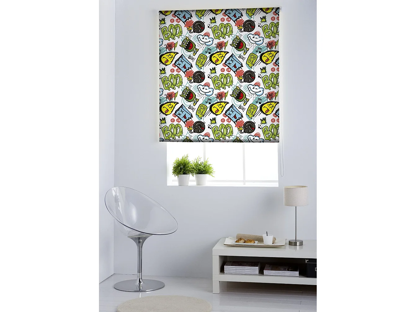 ESTORALIS | Estores Personalizados INFANTILES | 160 x 180 cm (Ancho por Alto) Tamaño de Tela 157 x 175 cm | Modelo I-2160 Color Unico