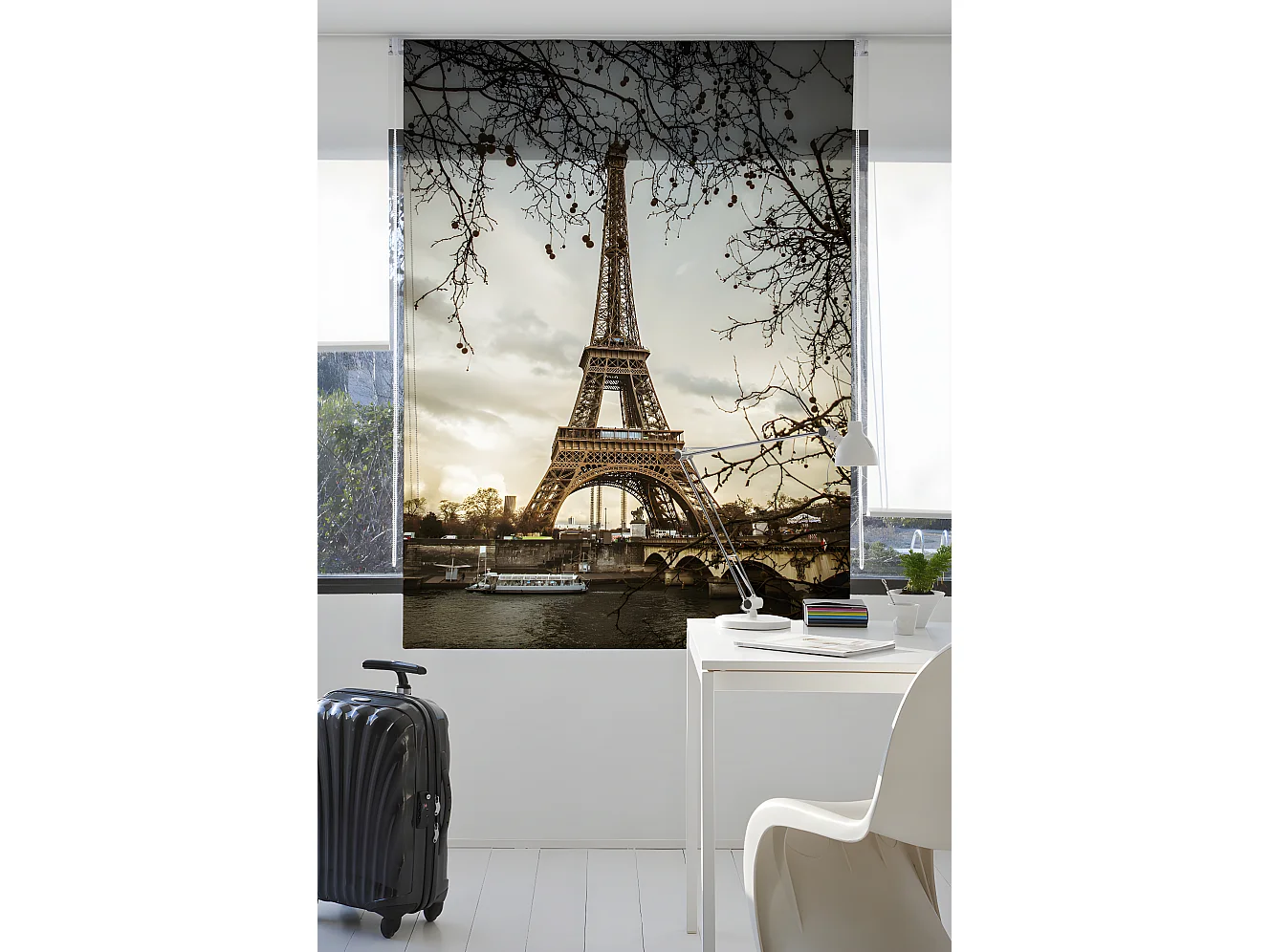 ESTORALIS | Estores Personalizados URBAN | 150 x 180 cm (Ancho por Alto) Tamaño de Tela 147 x 175 cm | Modelo U-3052 Color Unico