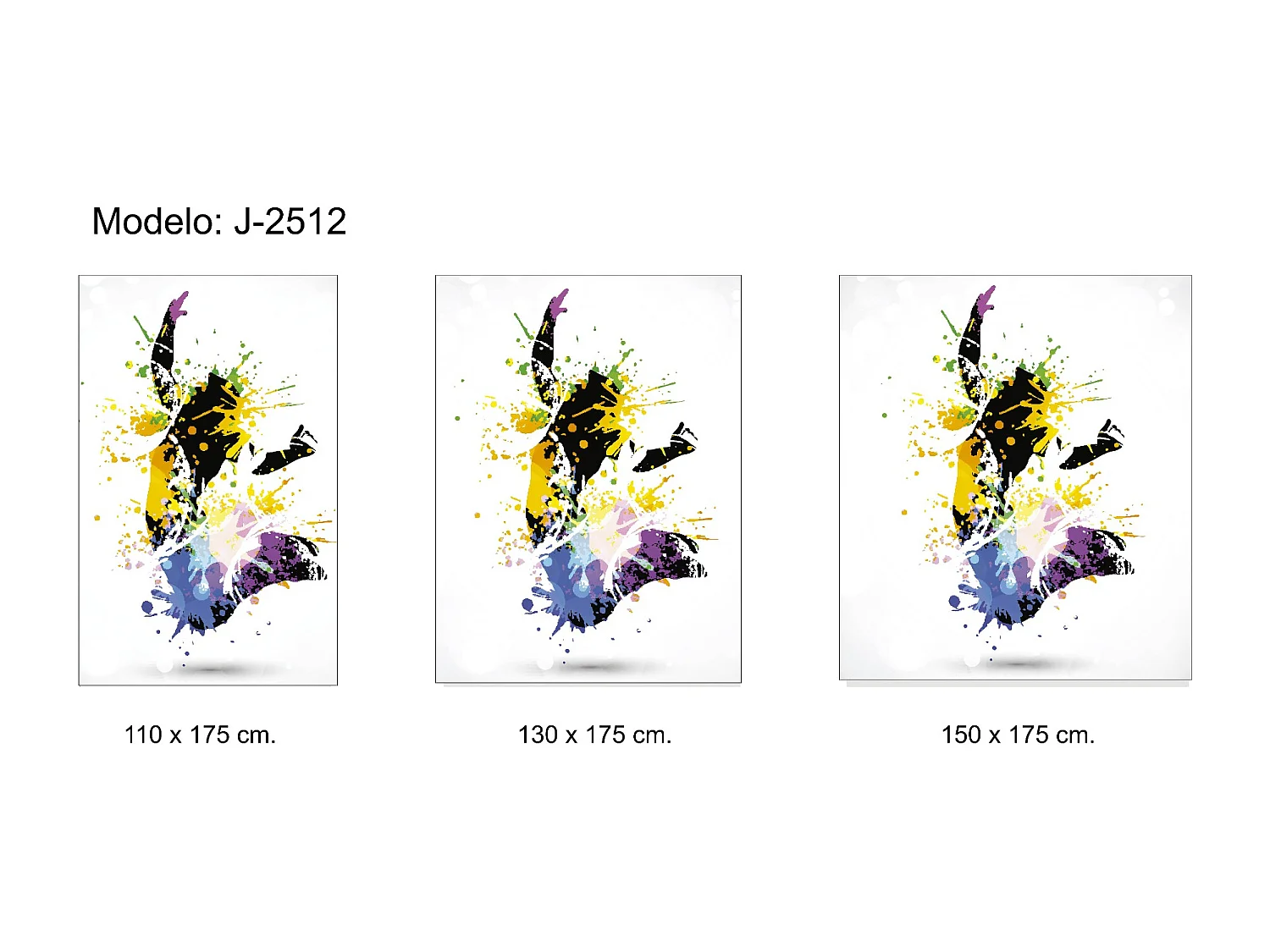 ESTORALIS | Estores Personalizados JUVENILES | 110 x 180 cm (Ancho por Alto) Tamaño de Tela 107 x 175 cm | Modelo J-2512 Color Unico