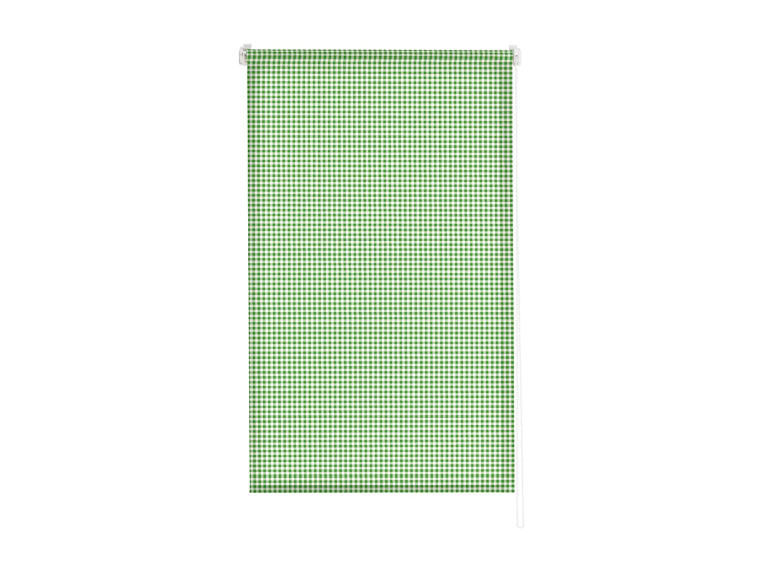 ESTORALIS | Estores Personalizados de COCINA | 150 x 180 cm (Ancho por Alto) Tamaño de Tela 147 x 175 cm | Modelo Vichy-2 Color Pistacho