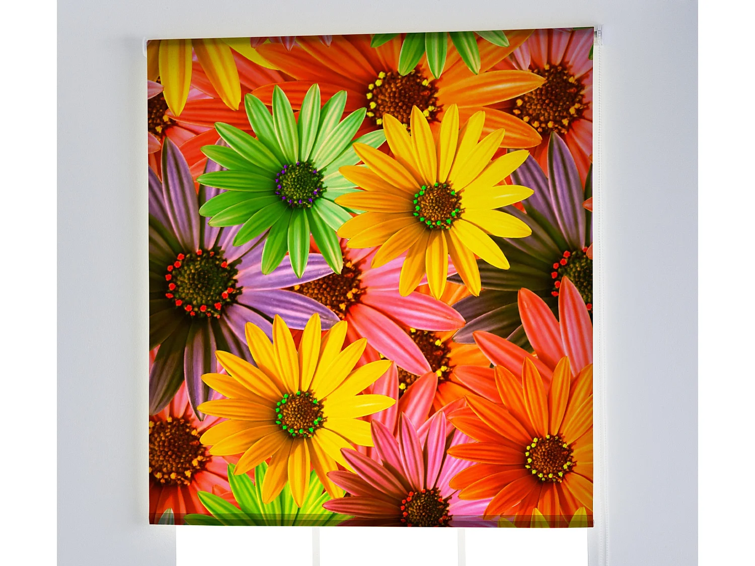 ESTORALIS | Estores Personalizados FLORES y PLANTAS  | 110 x 180 cm (Ancho por Alto) Tamaño de Tela 107 x 175 cm | Modelo F-833 Color Unico