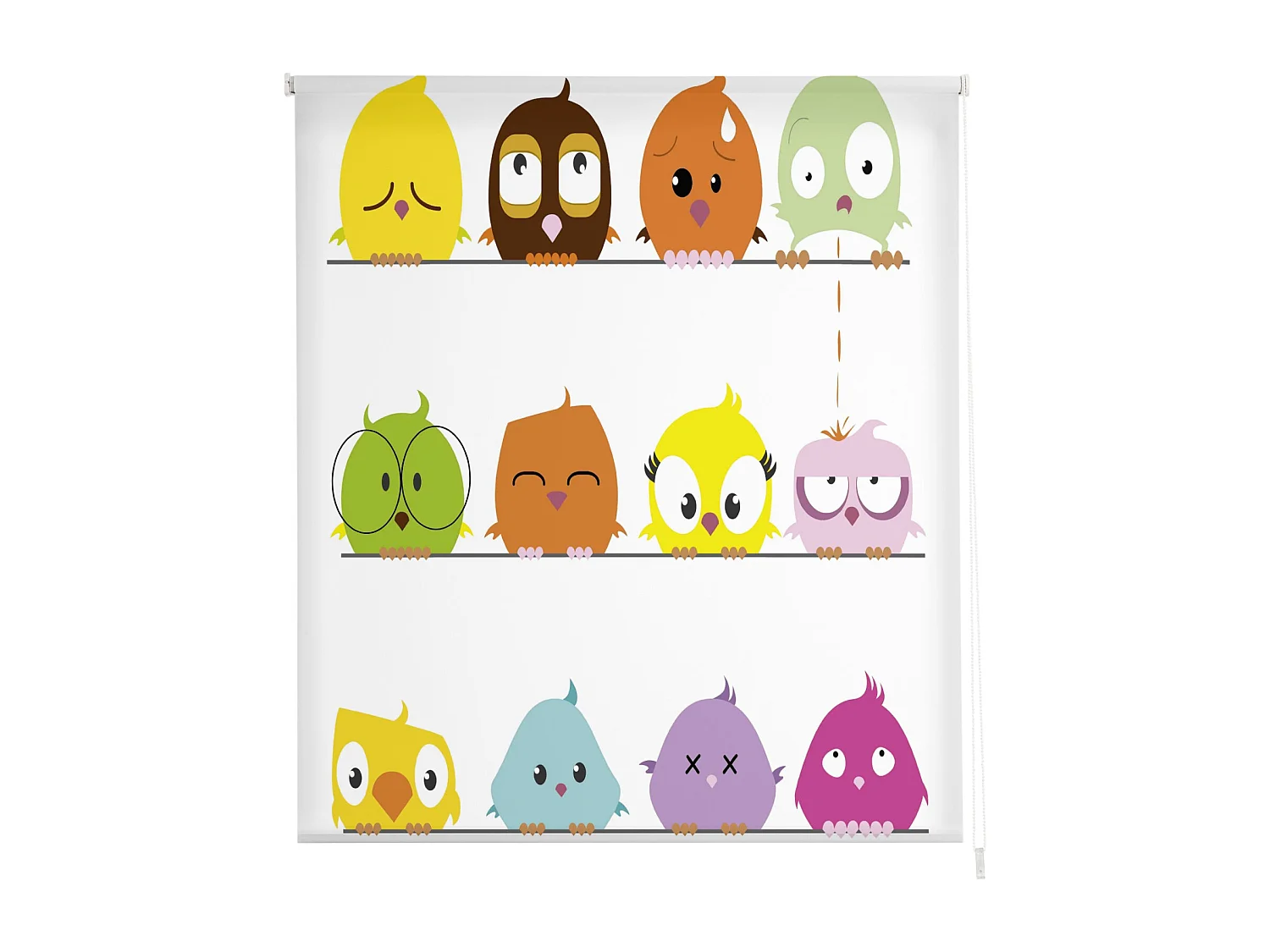 ESTORALIS | Estores Personalizados Easyfix INFANTILES | 85 x 150 cm (Ancho por Alto) Tamaño de Tela 82 x 150 cm | Modelo I-3044 Color Unico