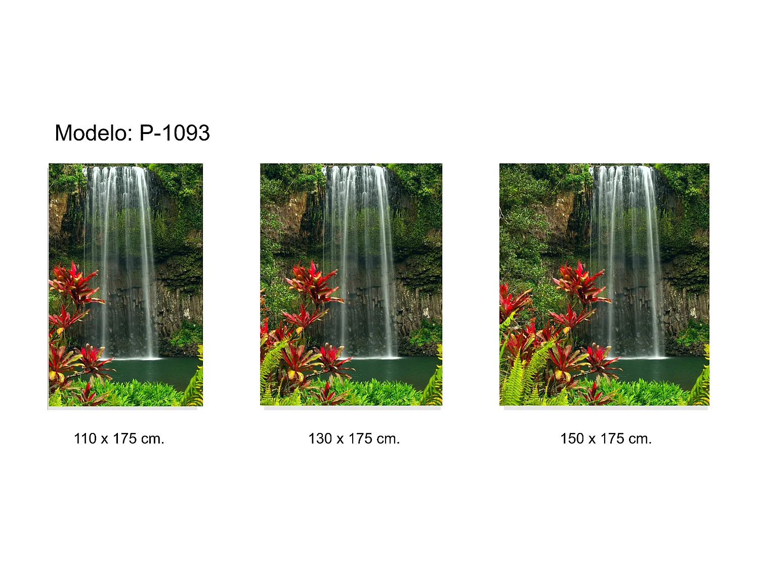 ESTORALIS | Estores Personalizados PAISAJES | 110 x 180 cm (Ancho por Alto) Tamaño de Tela 107 x 175 cm | Modelo P-1093 Color Unico