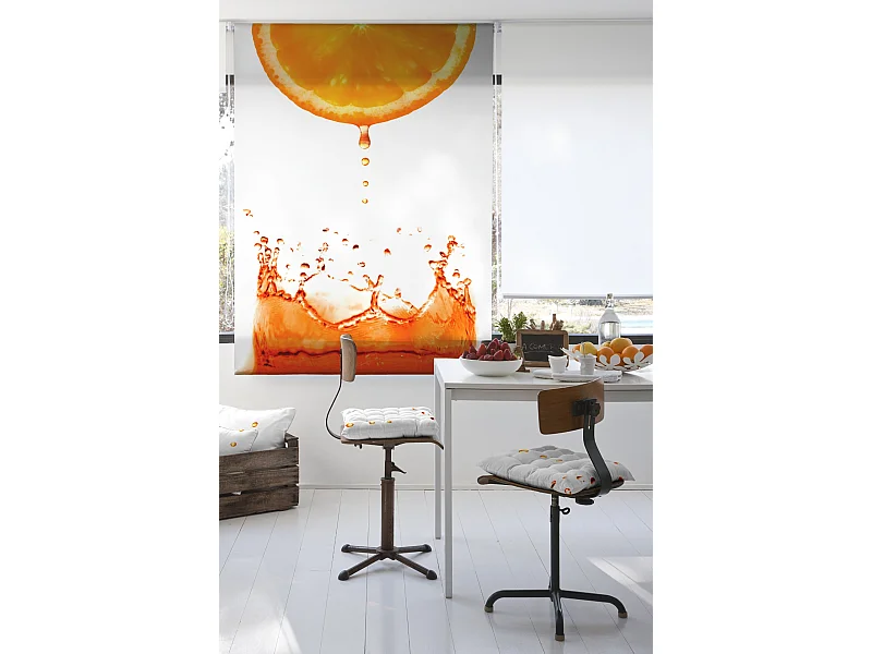 ESTORALIS | Estores Personalizados de COCINA | 150 x 180 cm (Ancho por Alto) Tamaño de Tela 147 x 175 cm | Modelo C-3043 Color Unico