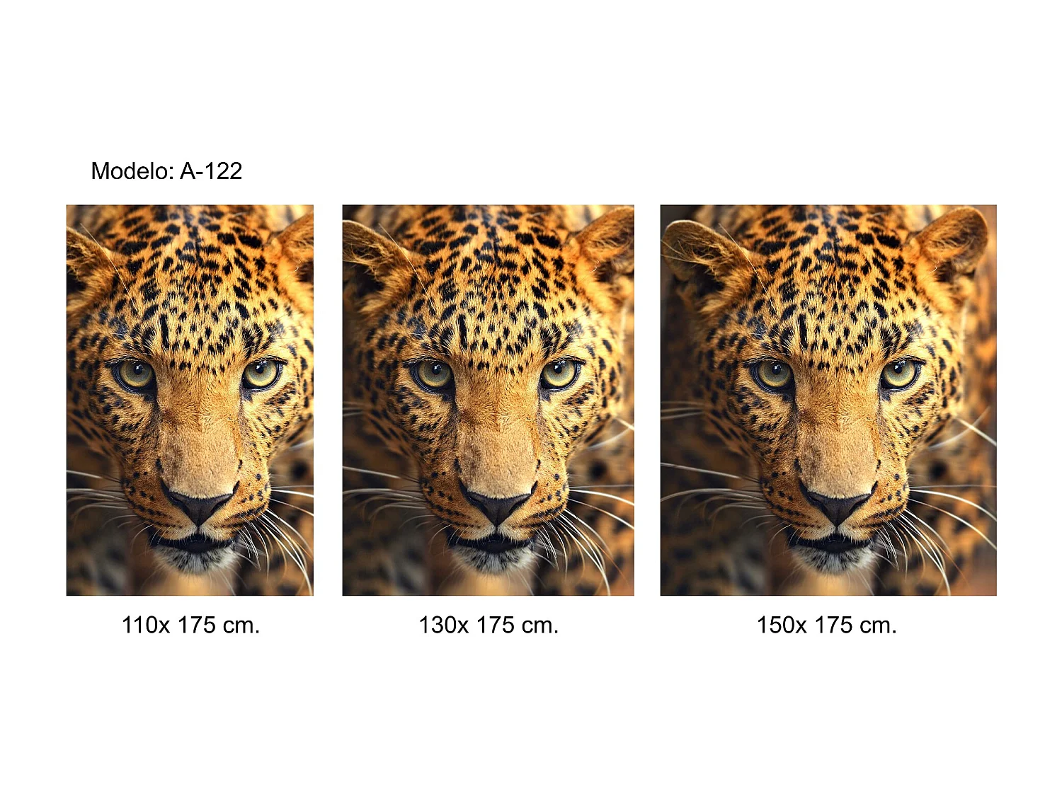 ESTORALIS | Estores Personalizados ANIMALES | 110 x 180 cm (Ancho por Alto) Tamaño de Tela 107 x 175 cm | Modelo A-122 Color Unico