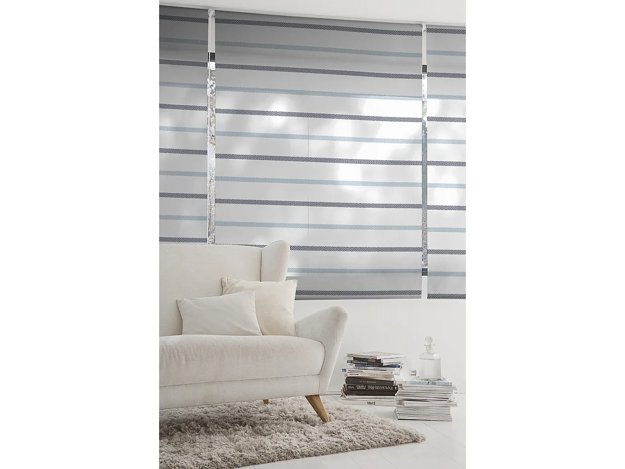 ESTORALIS | Estores Personalizados TEXTURAS | 110 x 180 cm (Ancho por Alto) Tamaño de Tela 107 x 175 cm | Modelo T-4066 Color Unico