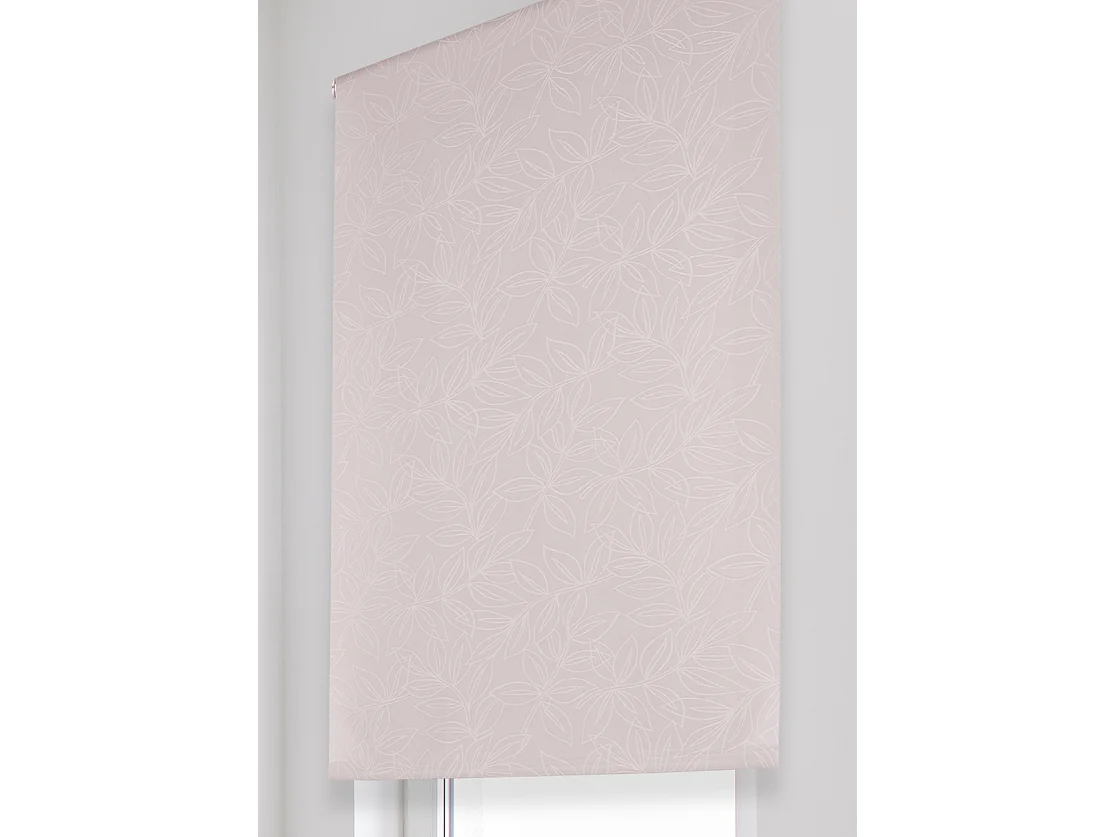 ESTORALIS | Estor Enrollable Translúcido | 90 x 255 cm (Ancho por Alto) Tamaño de Tela 87 x 250 cm | Modelo SELENE Color Salmon