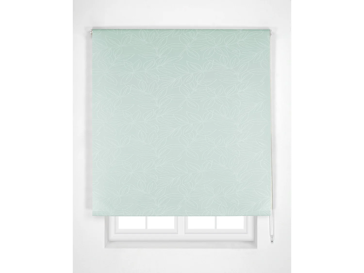 ESTORALIS | Estor Enrollable Translúcido | 130 x 255 cm (Ancho por Alto) Tamaño de Tela 127 x 250 cm | Modelo SELENE Color Celeste