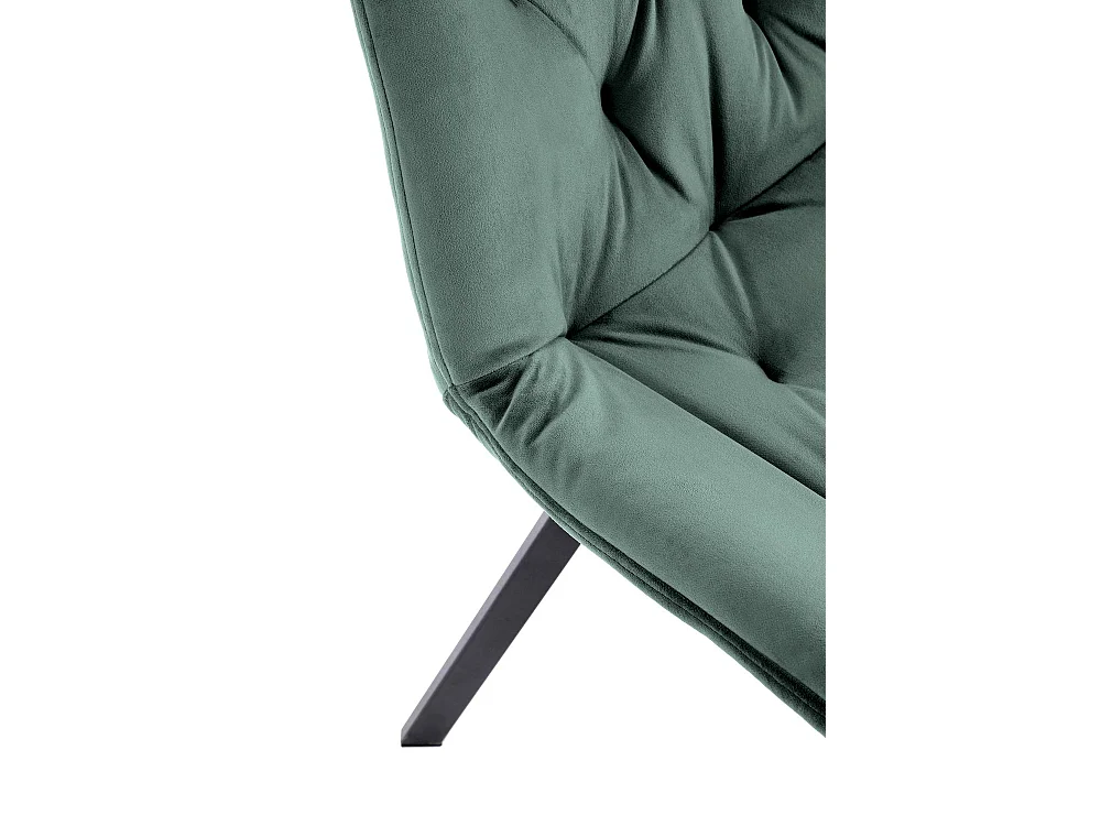 Sedia K519/Tessuto/Verde