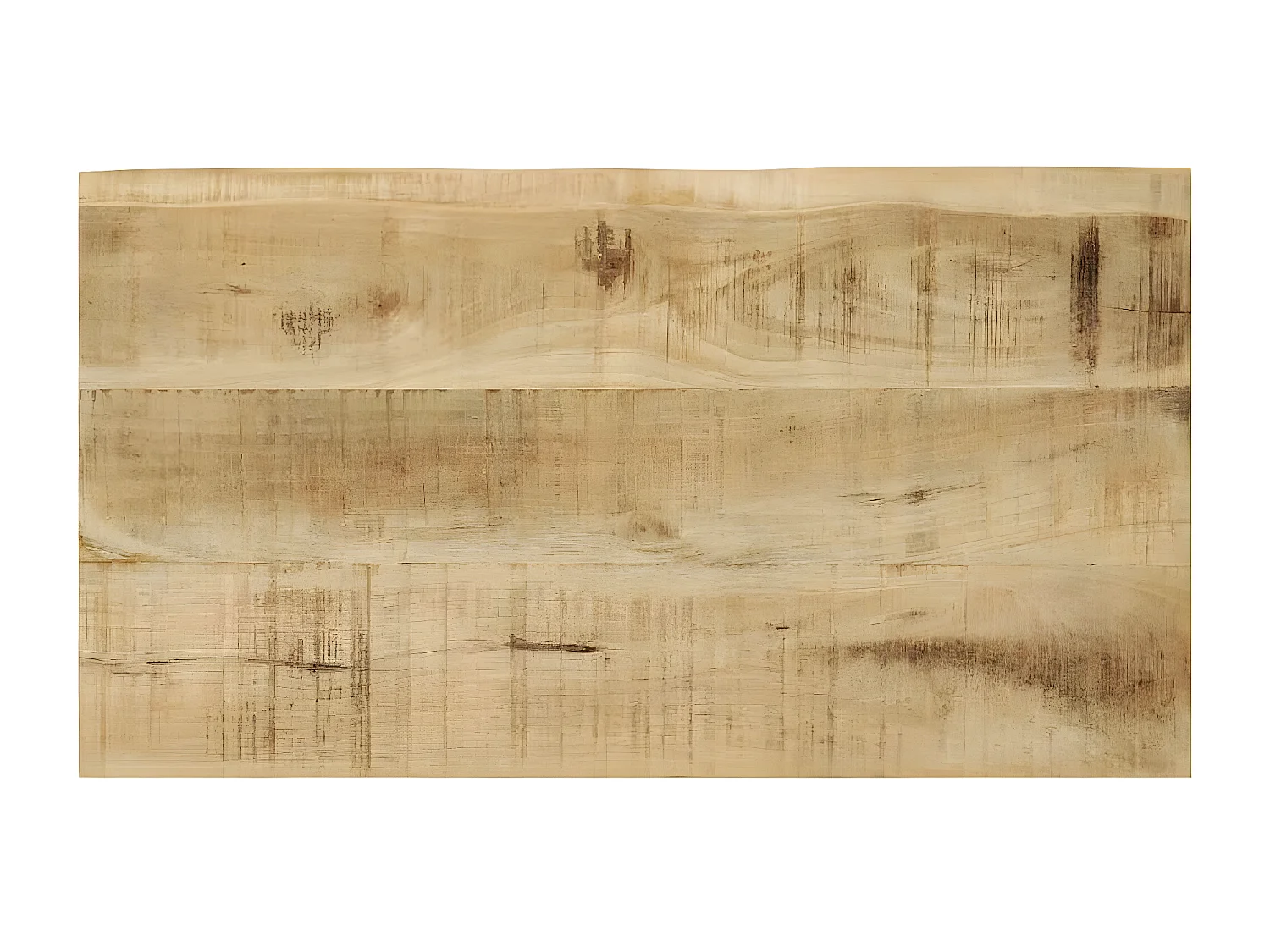 Tables gigognes 3 pcs avec bord vivant bois de manguier massif