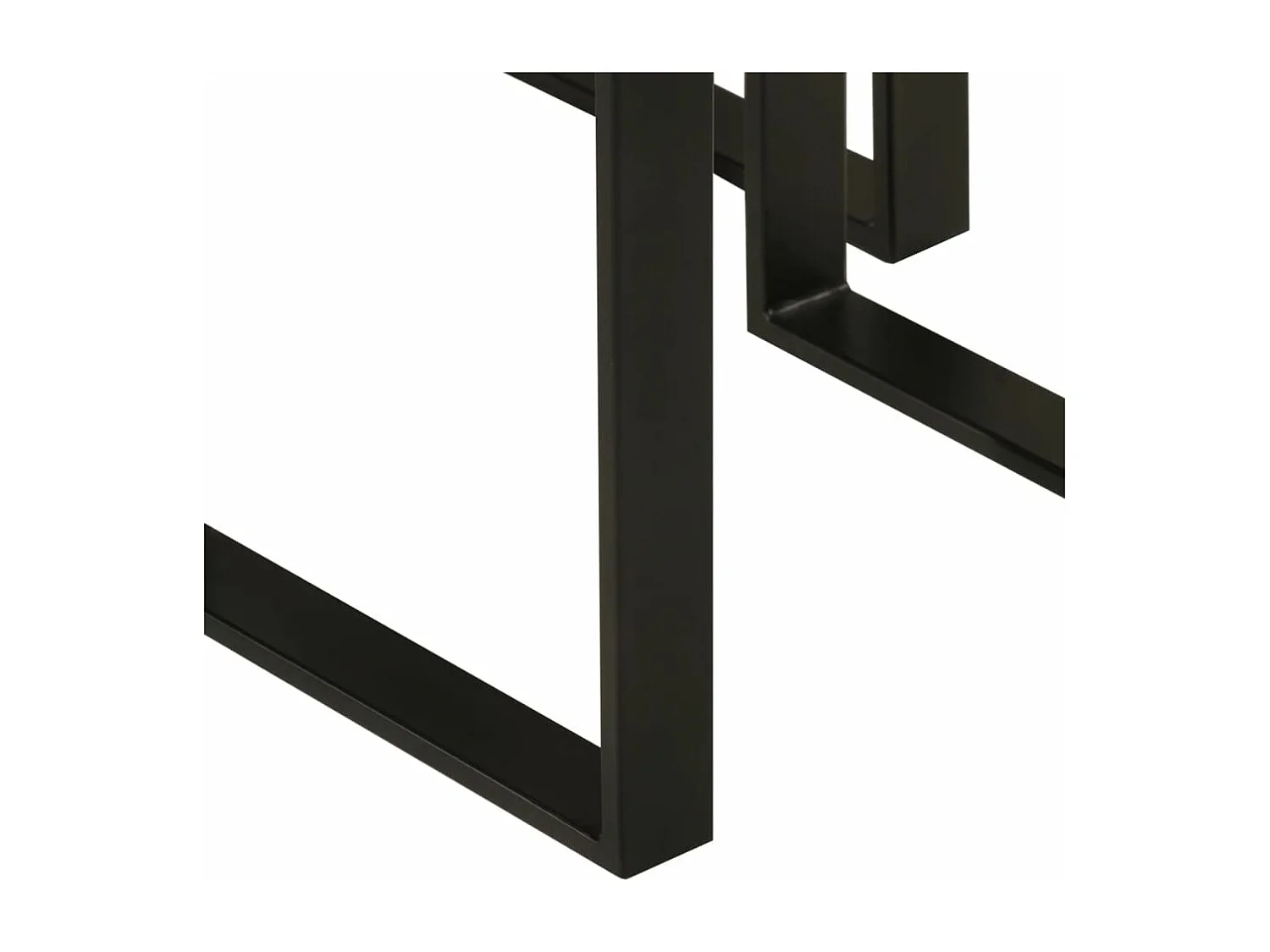 Tables gigognes 3 pcs avec bord vivant bois massif d'acacia