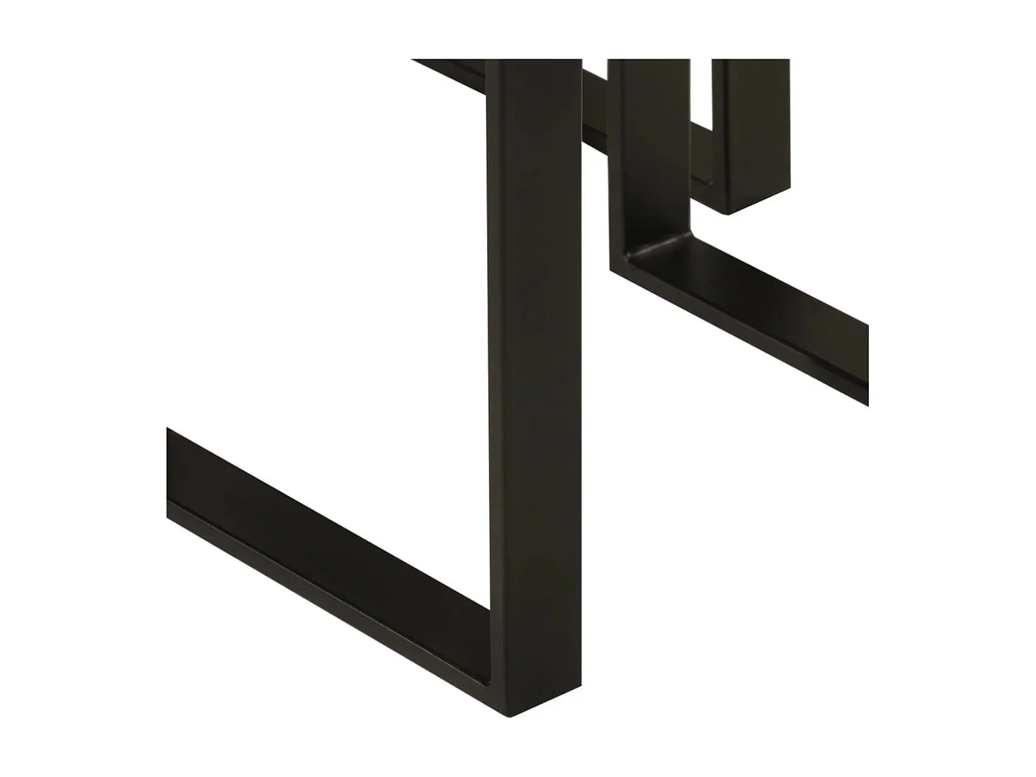 Tables gigognes 3 pcs avec bord vivant bois massif d'acacia