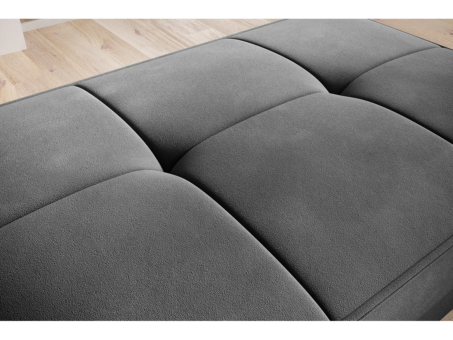 Pouf Smart/Tissu/Anthracite