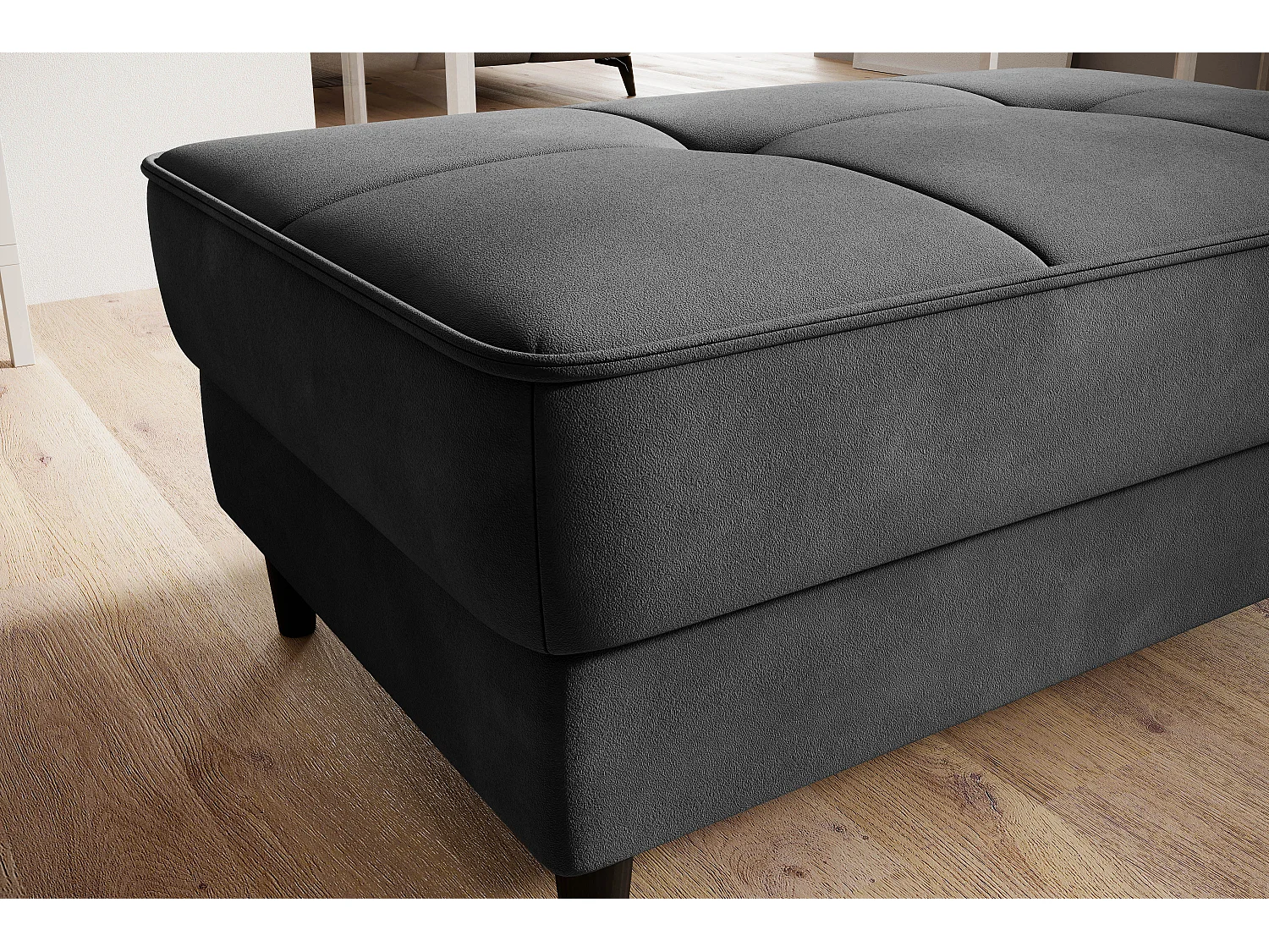 Pouf Smart/Tissu/Anthracite