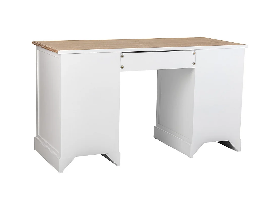 Mesa escritorio de madera blanco 140x60x78.5