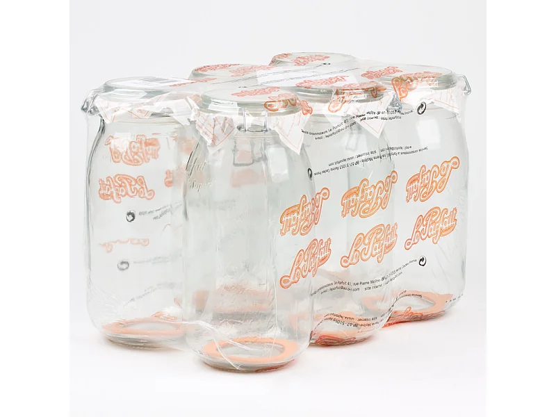 Pack de 6 bocaux 2 L