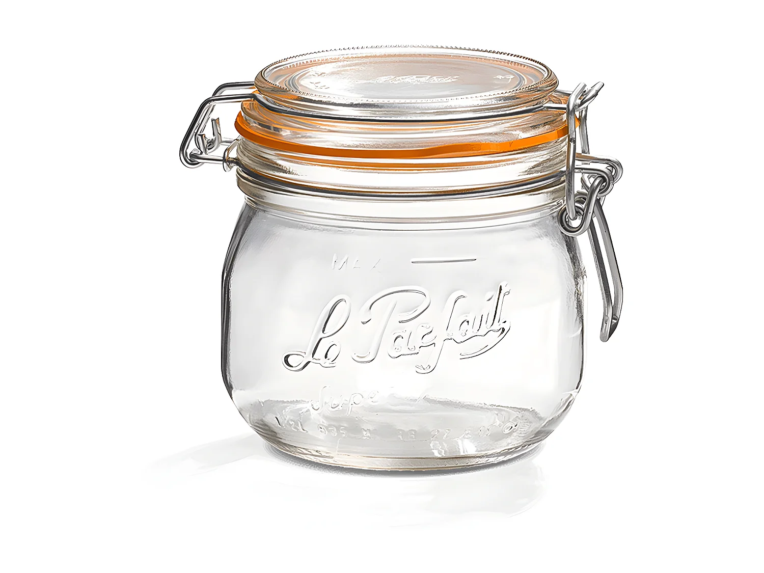 Lot 6 Bocaux Lp Super 500 Ml D.85mm