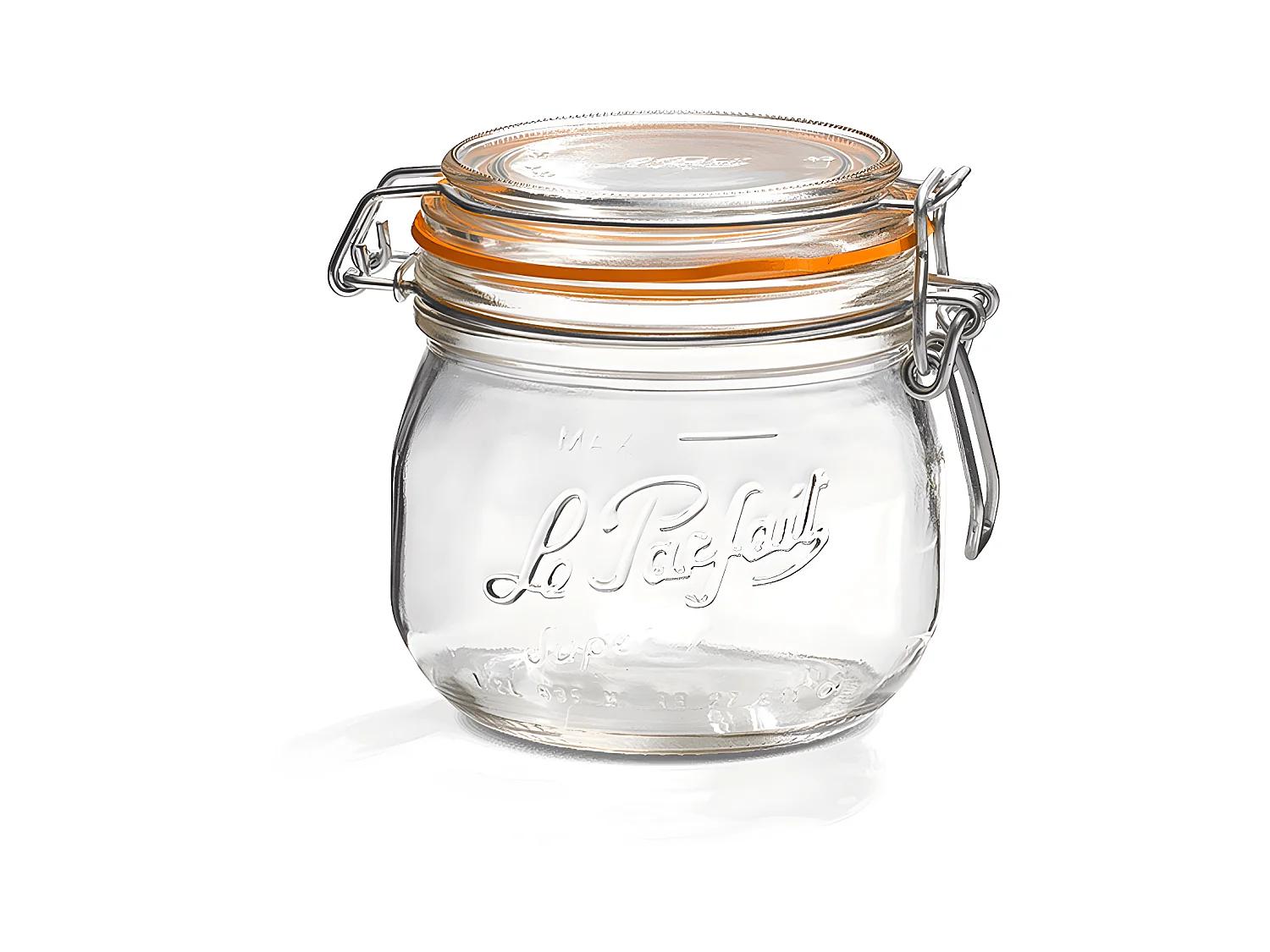 Lot 6 Bocaux Lp Super 500 Ml D.85mm