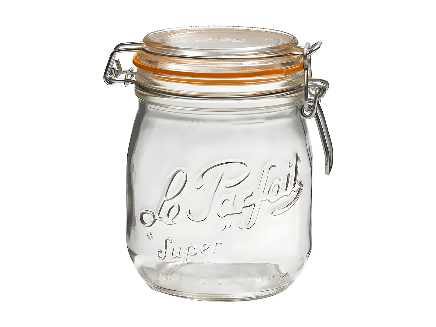 Lot 6 Bocaux Lp Super 750 Ml D.85mm