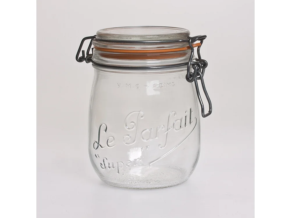 Lot 6 Bocaux Lp Super 750 Ml D.85mm