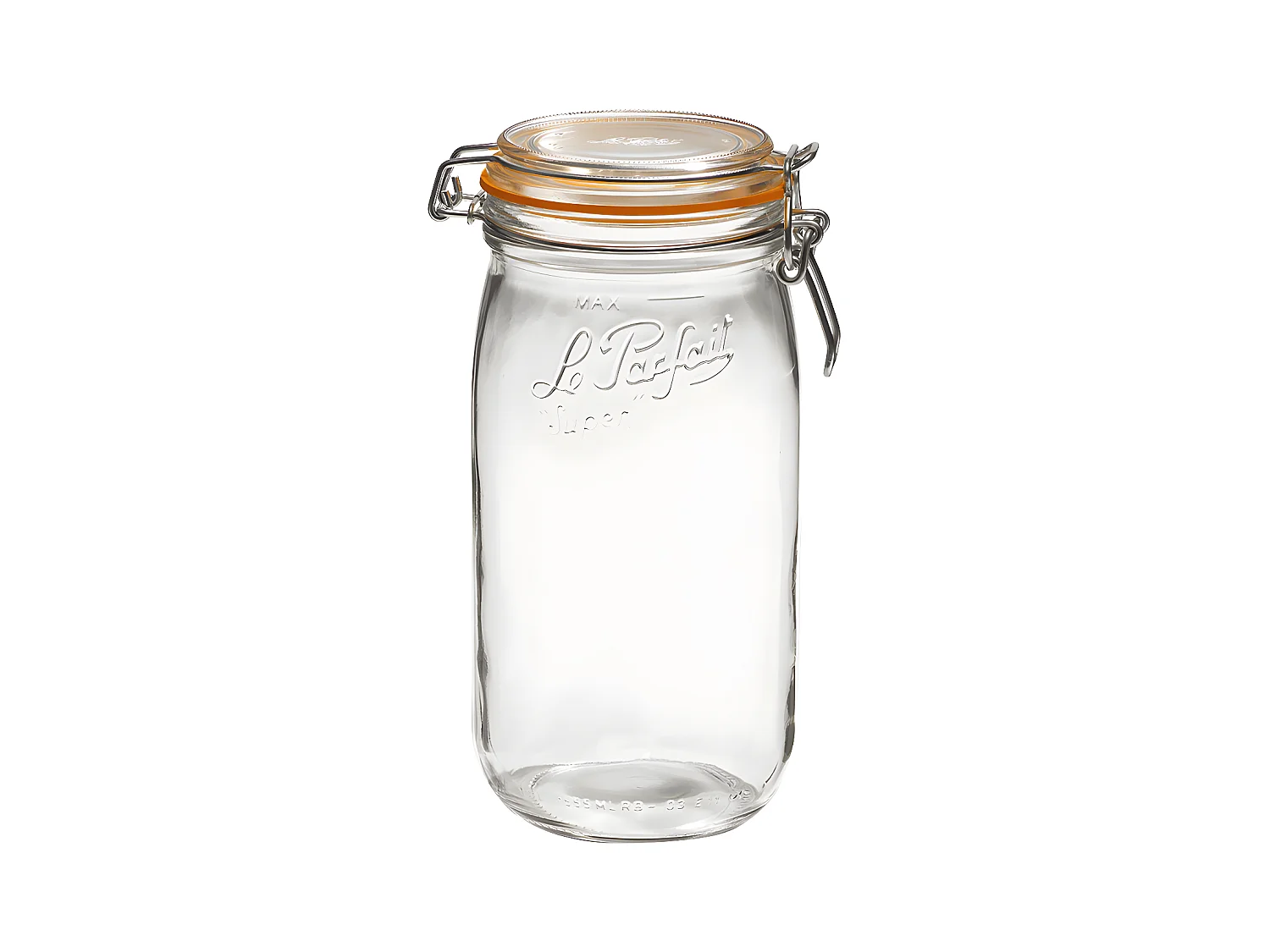 Lot 6 Bocaux Lp Super 1500 Ml D.85mm