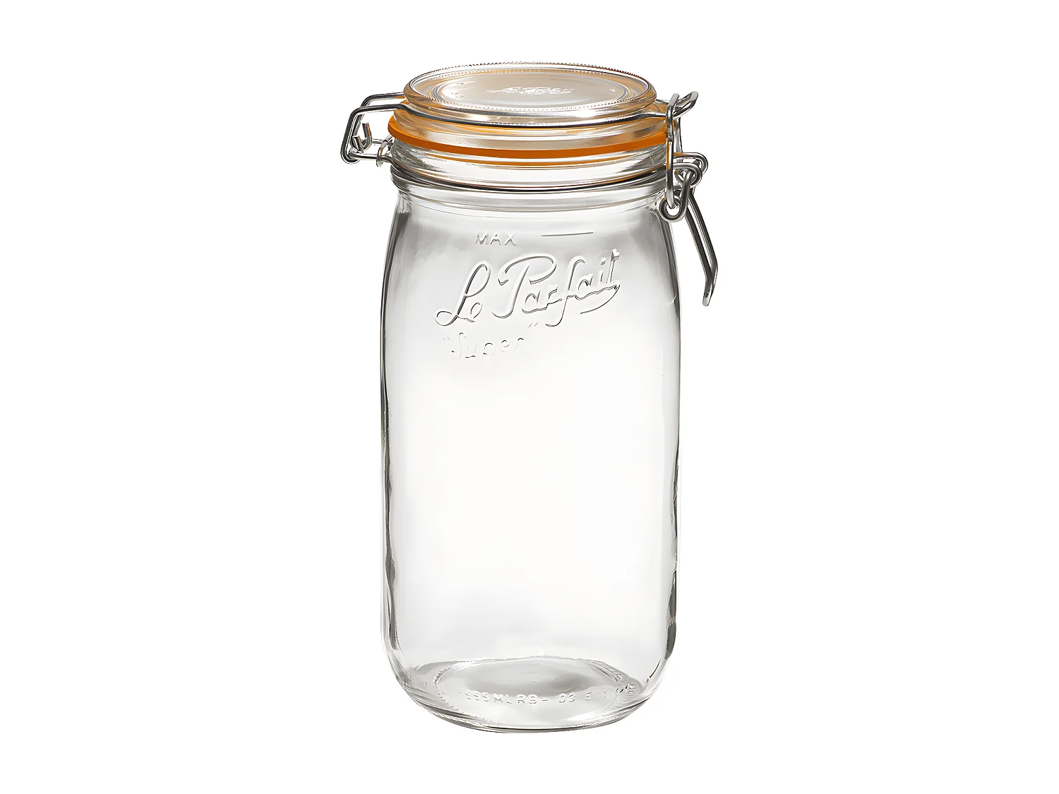 Lot 6 Bocaux Lp Super 1500 Ml D.85mm