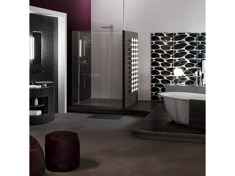 Receveur de douche à carreler 180 x 90 WEDI Fundo Primo rectangle écoulement excentré + bonde horizontale