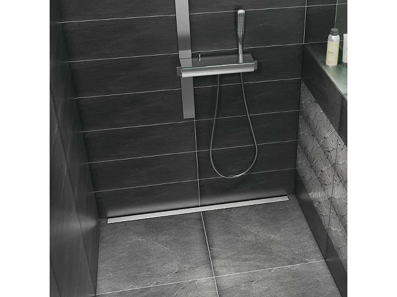 Receveur de douche à carreler 120 x 80 cm WEDI Fundo Riolito Neo + Kit d'étanchéité