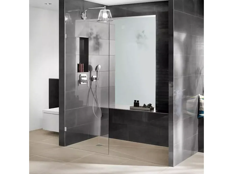 Receveur de douche à carreler 200 x 100 WEDI Fundo Primo rectangle écoulement excentré + bonde verticale